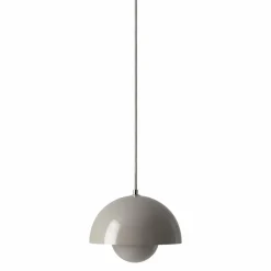 Lámpara colgante FlowerPot VP1, Gris-beige