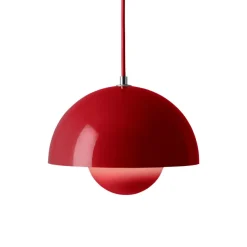 Lámpara colgante FlowerPot VP1, Vermilion red