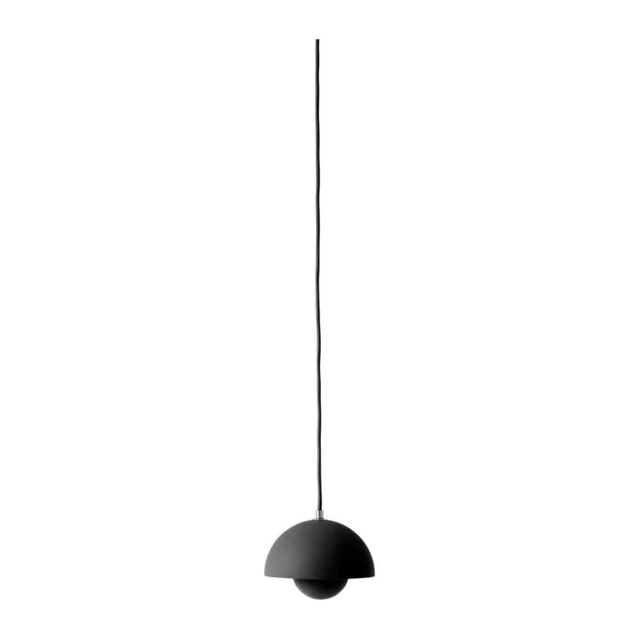 Lámpara colgante Flowerpot VP10, Matt black