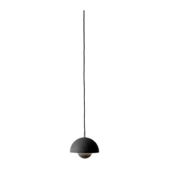 Lámpara colgante Flowerpot VP10, Matt black