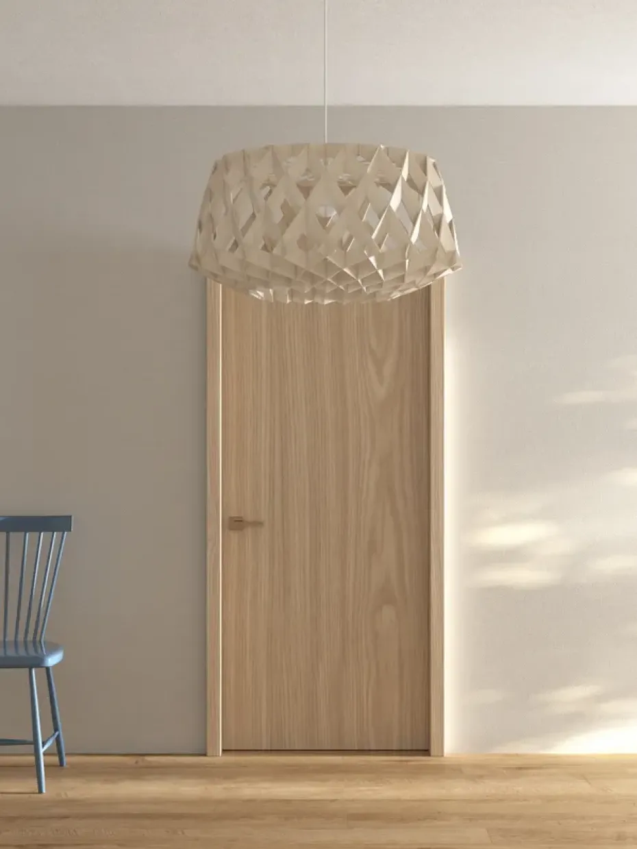 Lámpara colgante Pilke Signature Ø60 cm, Abedul