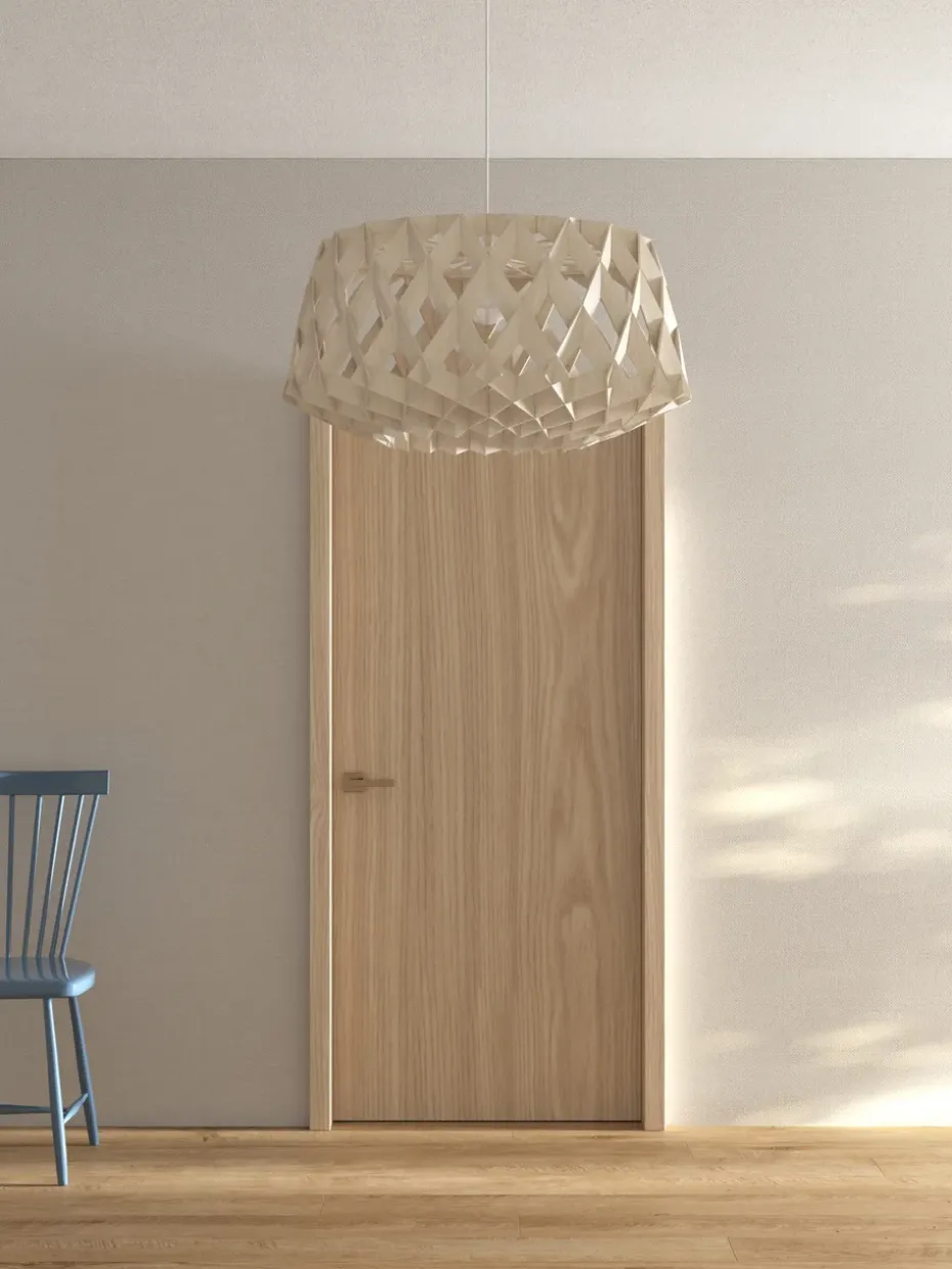 Lámpara colgante Pilke Signature Ø60 cm, Abedul
