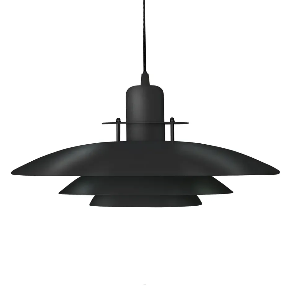 Lámpara colgante Primus Ø43 cm, negro