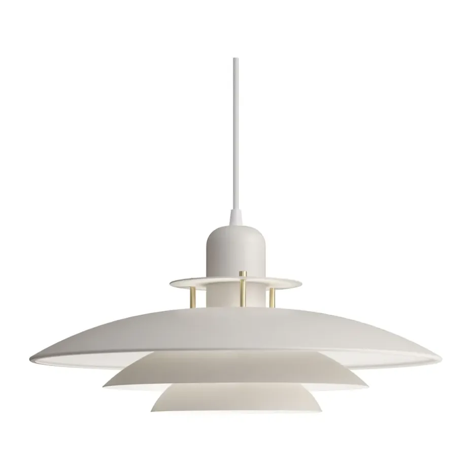 Lámpara colgante Primus Ø43 cm, Latón arenado