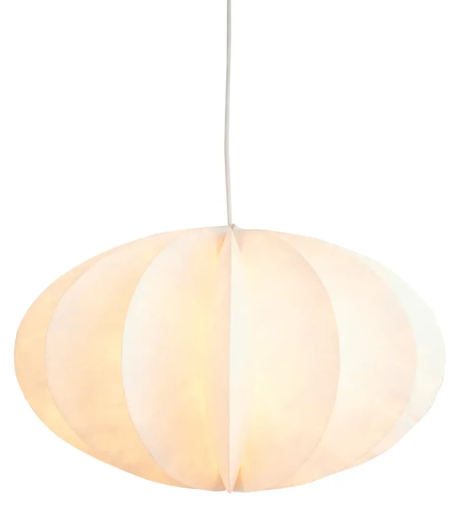 Lámpara colgante Pumpkin, White