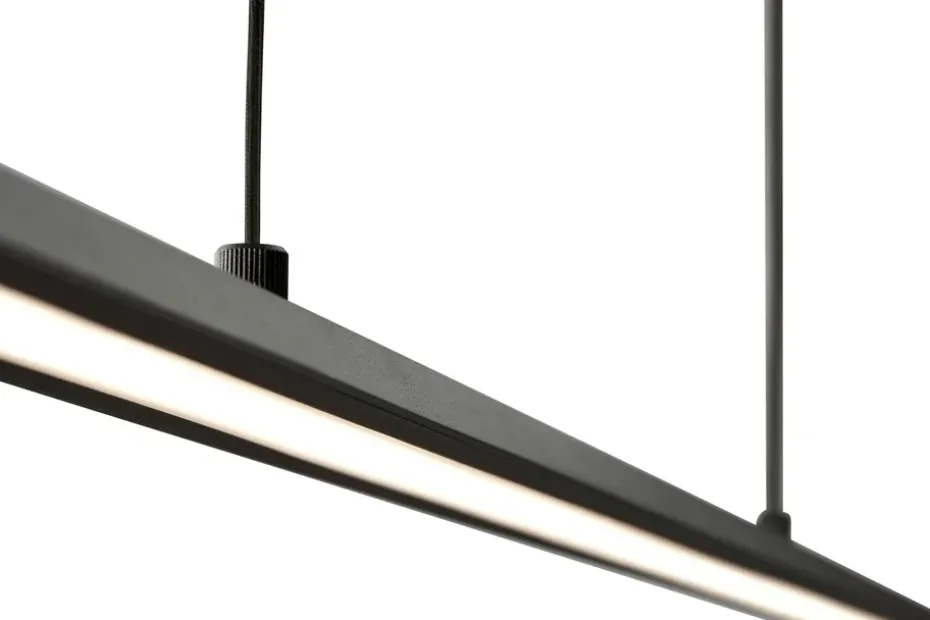 Lámpara colgante Slim S1200, Black