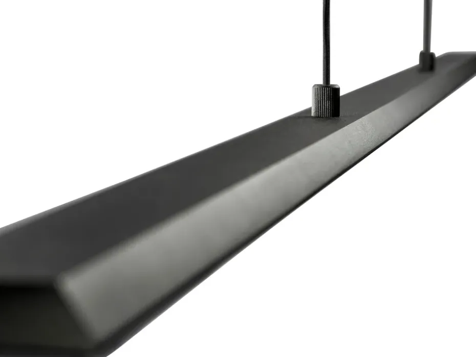 Lámpara colgante Slim S1200, Black