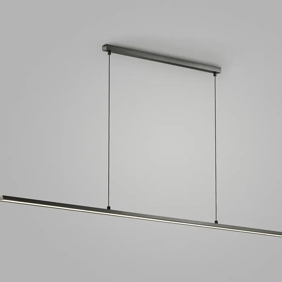 Lámpara colgante Slim S1200, Black