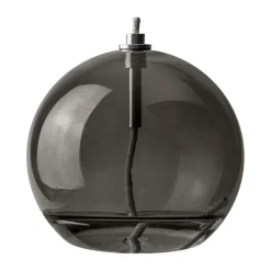 Lámpara de aceite Aura medium, Smoke grey