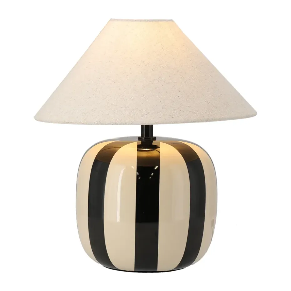 Lámpara de mesa Alvar 31 cm, Negro
