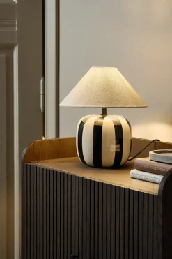 Lámpara de mesa Alvar 31 cm, Negro