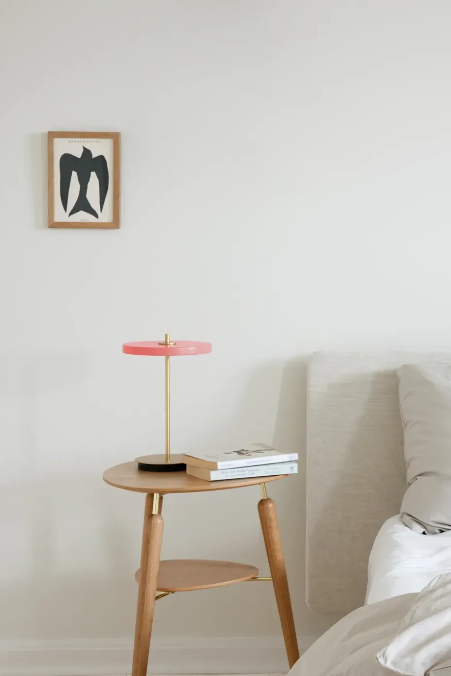 Lámpara de mesa Asteria Move, Rose