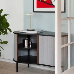 Lámpara de mesa Asteria Move, Pearl white