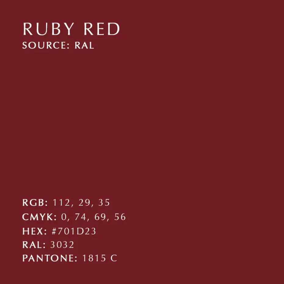 Lámpara de mesa Asteria Move, Ruby red