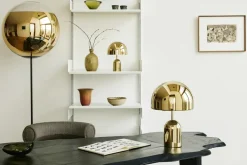 Lámpara de mesa Bell Portable, Dorado