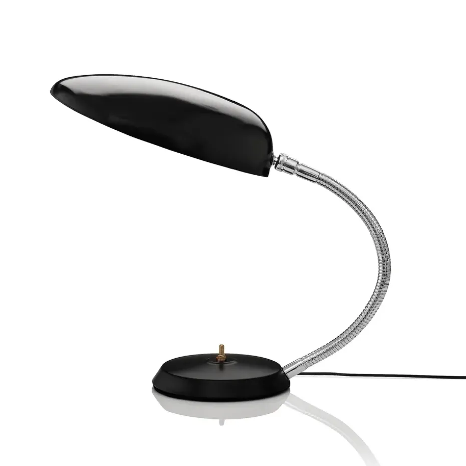 Lámpara de mesa Cobra, negro
