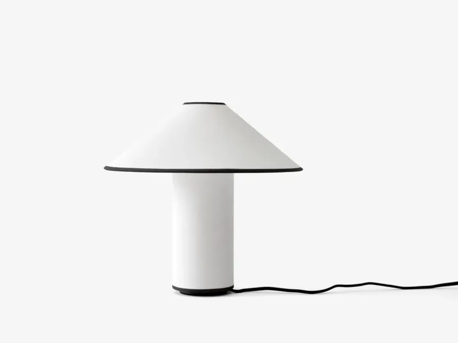 Lámpara de mesa Colette ATD6, Black & White