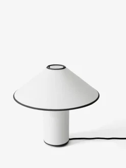 Lámpara de mesa Colette ATD6, Black & White
