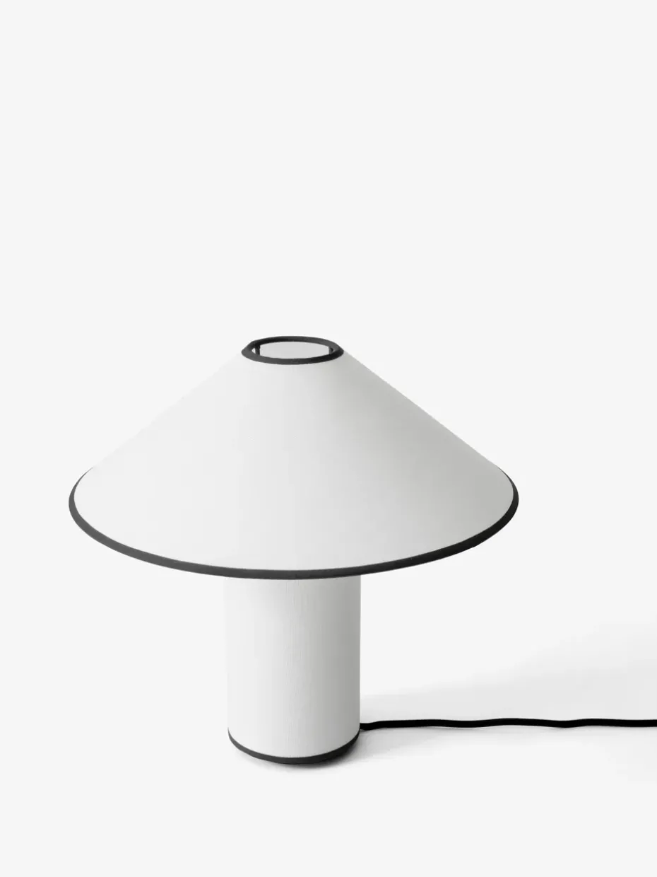 Lámpara de mesa Colette ATD6, Black & White