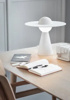 Lámpara de mesa de cerámica 33x37,1 cm, White