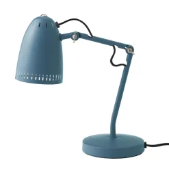 Lámpara de mesa Dynamo, Matt smoke blue (azul)