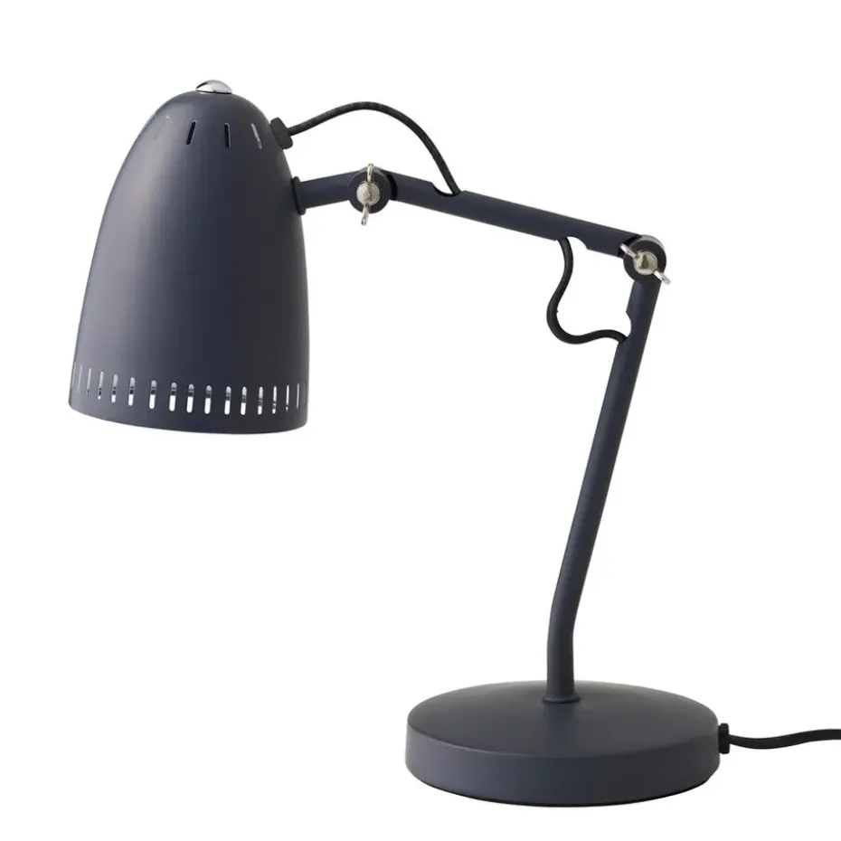 Lámpara de mesa Dynamo, Matt almost black (gris)