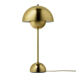 Lámpara de mesa FlowerPot VP3, Brass-plated