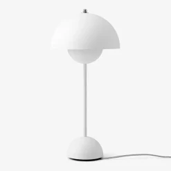 Lámpara de mesa FlowerPot VP3, blanco mate