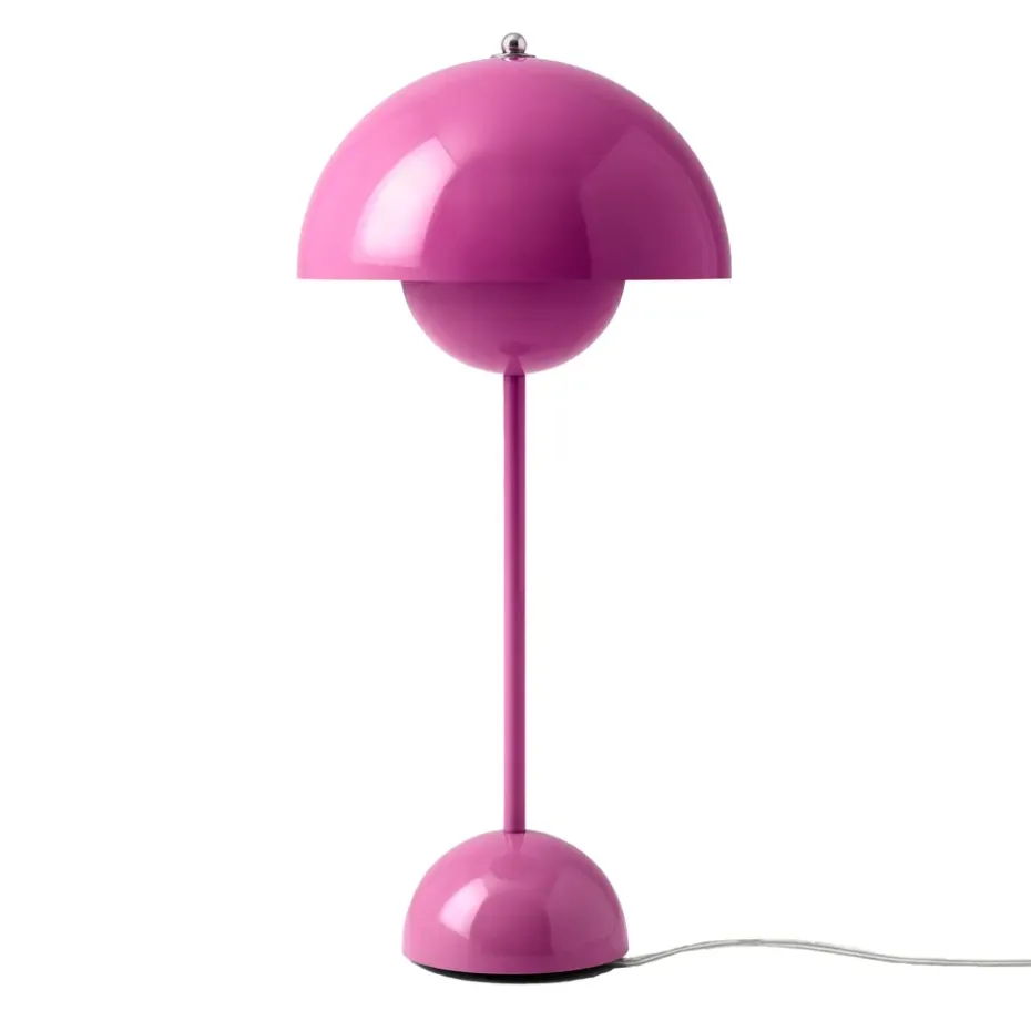 Lámpara de mesa FlowerPot VP3, Tangy pink