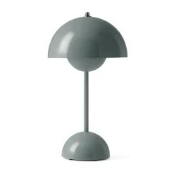 Lámpara de mesa Flowerpot portable VP9, Stone blue