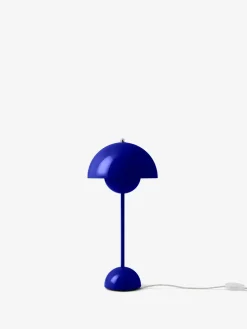 Lámpara de mesa FlowerPot VP3, Cobalt blue