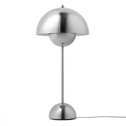 Lámpara de mesa FlowerPot VP3, Chrome-plated