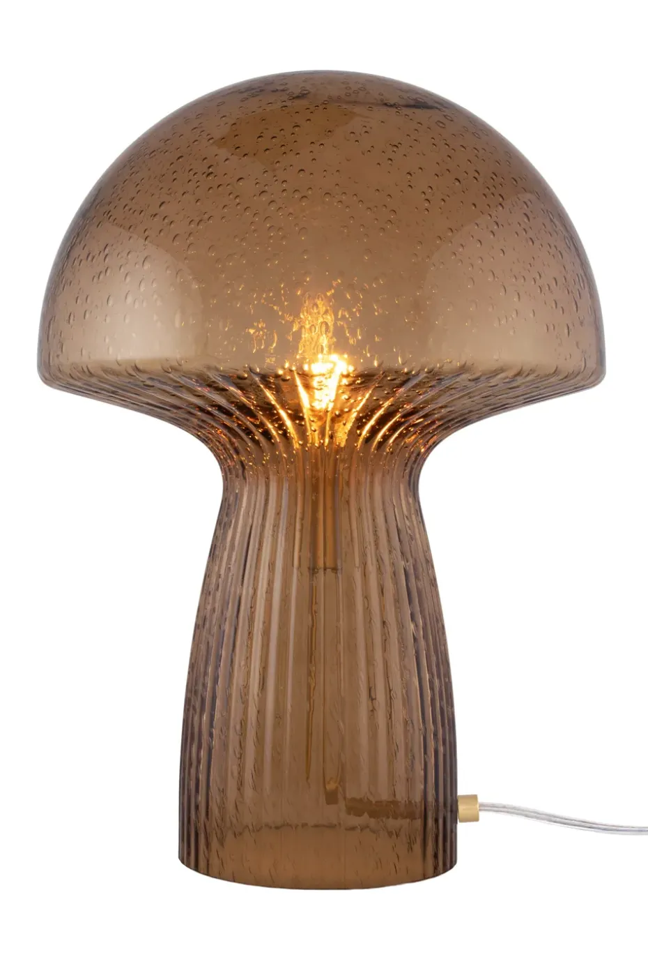 Lámpara de mesa Fungo Special Edition marrón, 42 cm