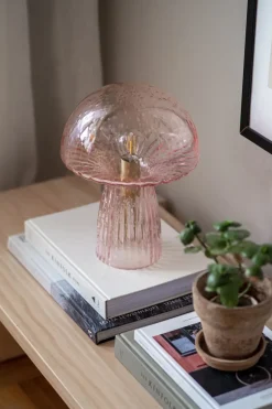 Lámpara de mesa Fungo Special Edition Rosa, 30 cm