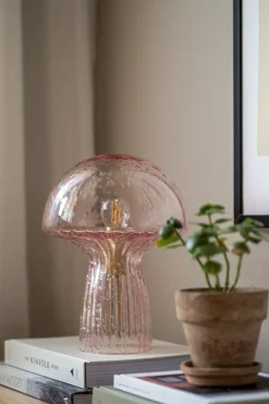 Lámpara de mesa Fungo Special Edition Rosa, 30 cm