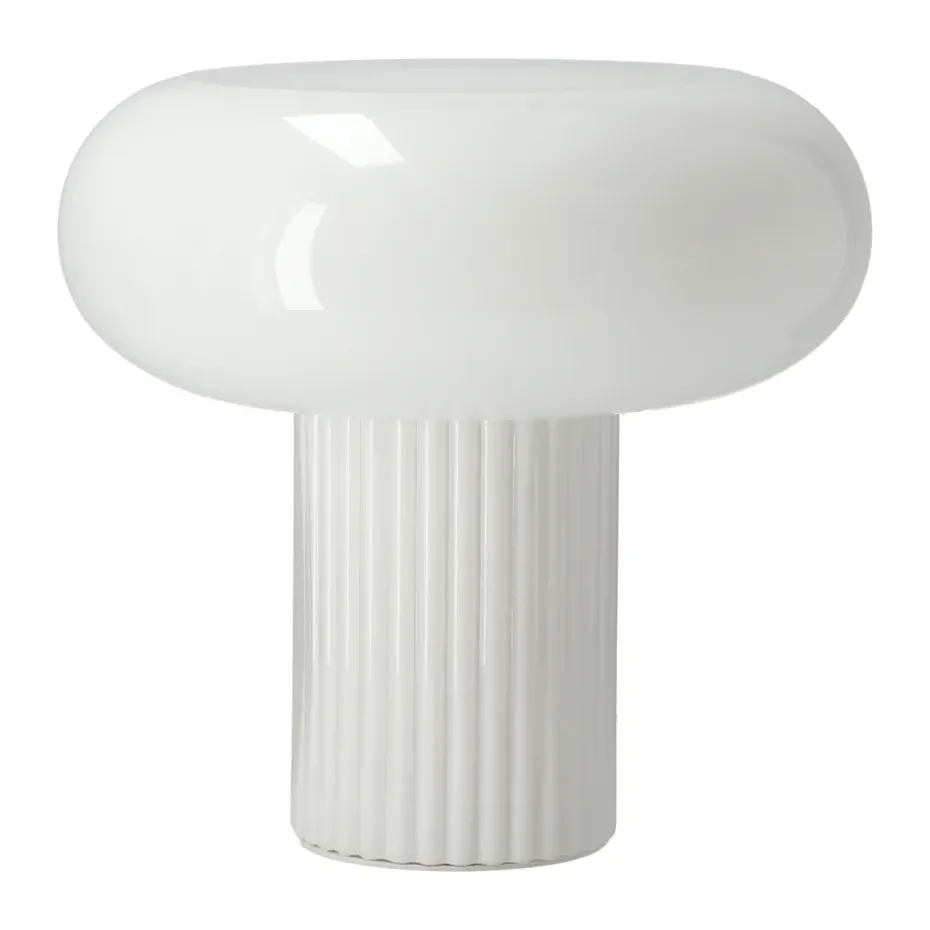 Lámpara de mesa Haven 26 cm, Blanco