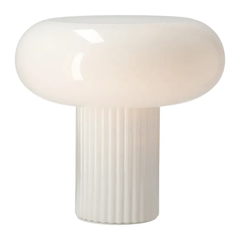 Lámpara de mesa Haven 26 cm, Blanco