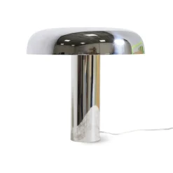 Lámpara de mesa HK Living mushroom, Chrome
