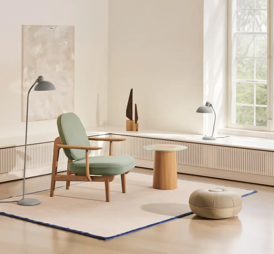 Lámpara de mesa Kaiser Idell 6556-T, Easy Grey