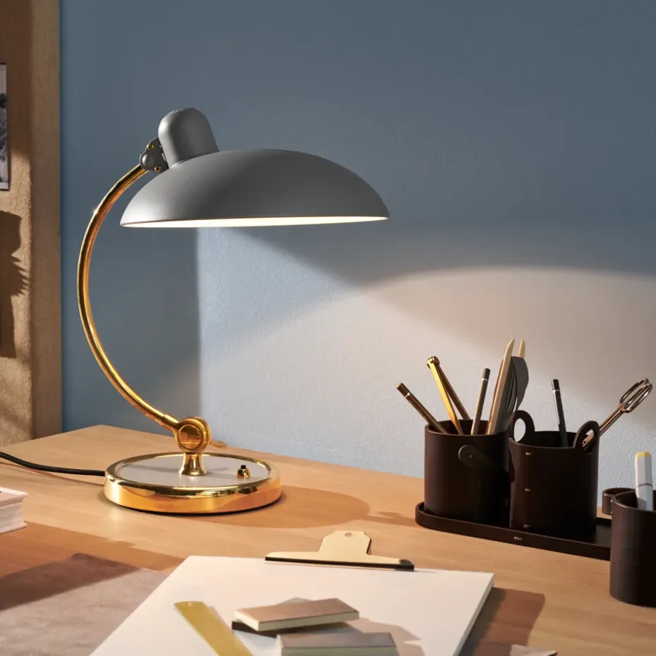 Lámpara de mesa Kaiser Idell 6631-T Luxus, Easy grey