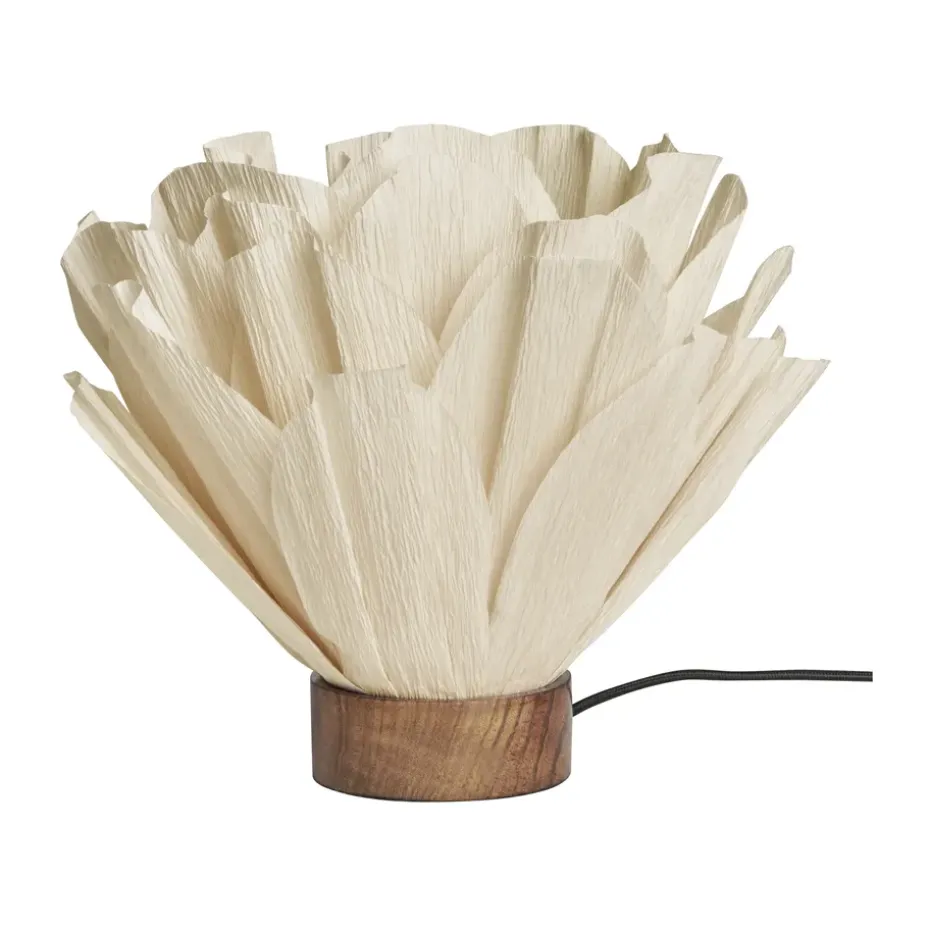 Lámpara de mesa Lisa, Blanco