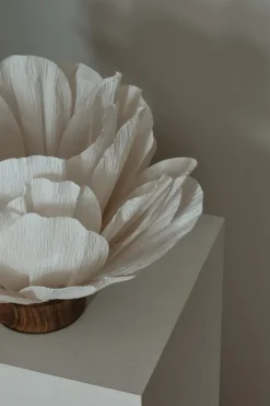 Lámpara de mesa Lisa, Blanco