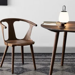 Lámpara de mesa Lucca SC51, negro