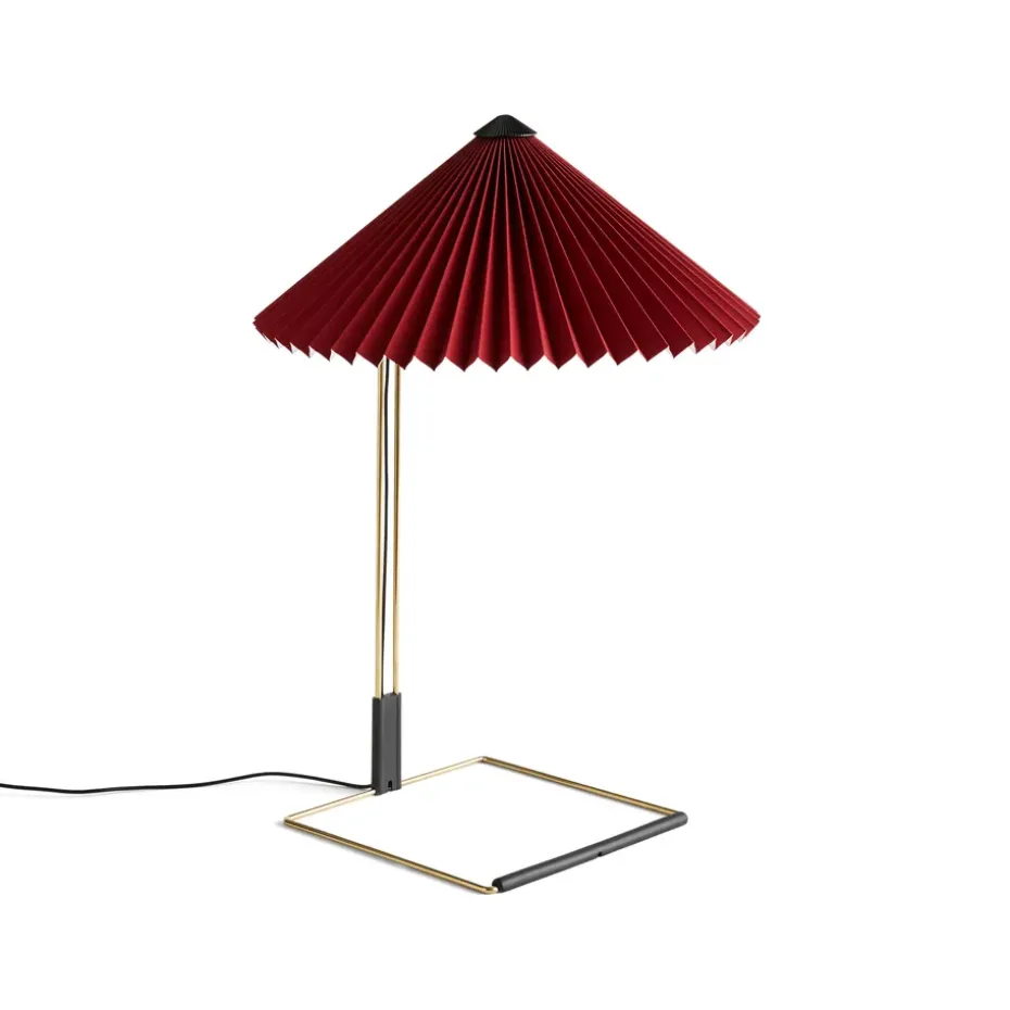 Lámpara de mesa Matin table Ø38 cm, Oxide red shade