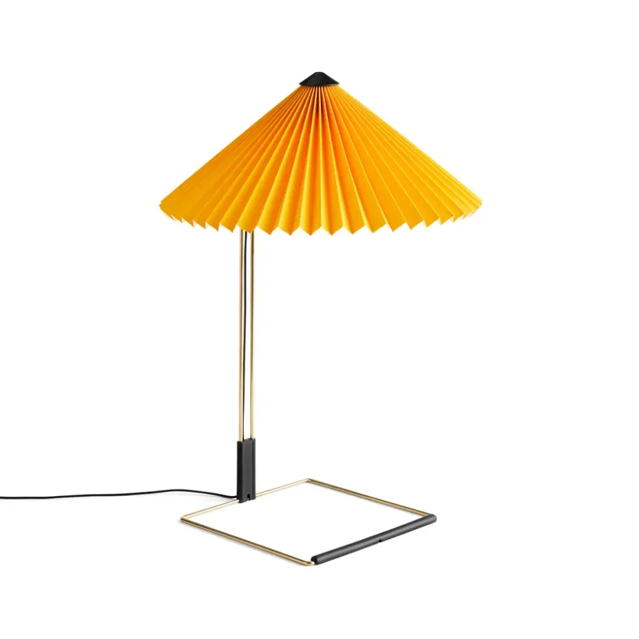 Lámpara de mesa Matin table Ø38 cm, Yellow shade