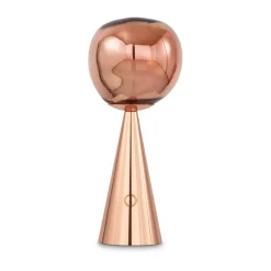 Lámpara de mesa Melt Portable, Cobre