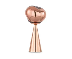 Lámpara de mesa Melt Portable, Cobre