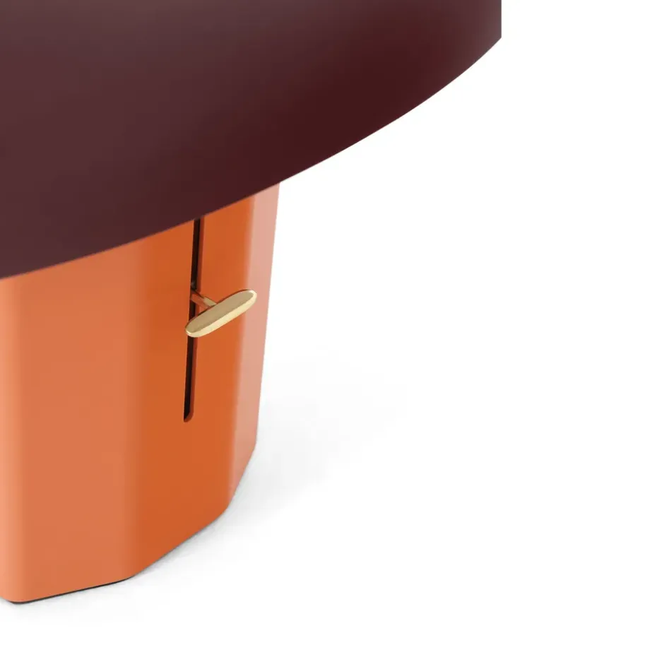 Lámpara de mesa Montera JH42, Amber-ruby