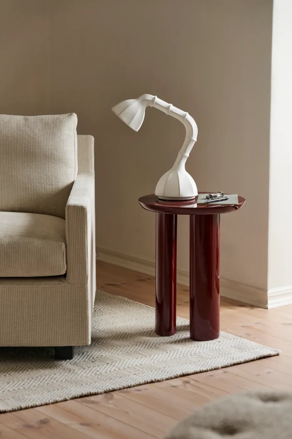 Lámpara de mesa Ori Stretch Portable, White