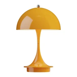 Lámpara de mesa Panthella 160 Portable v3, Opaque orange